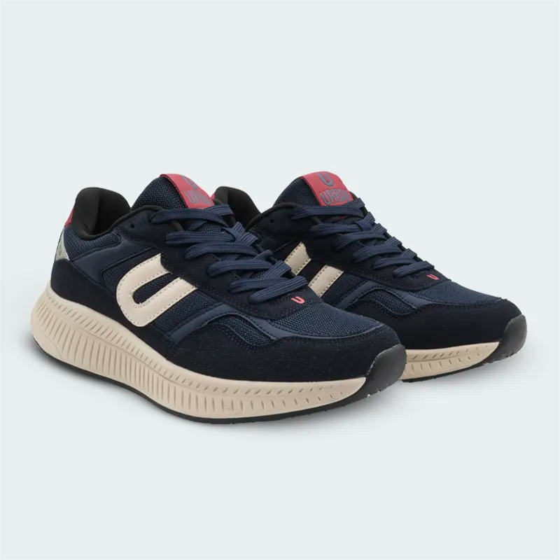 Tenis Urban Gris Azul Hombre