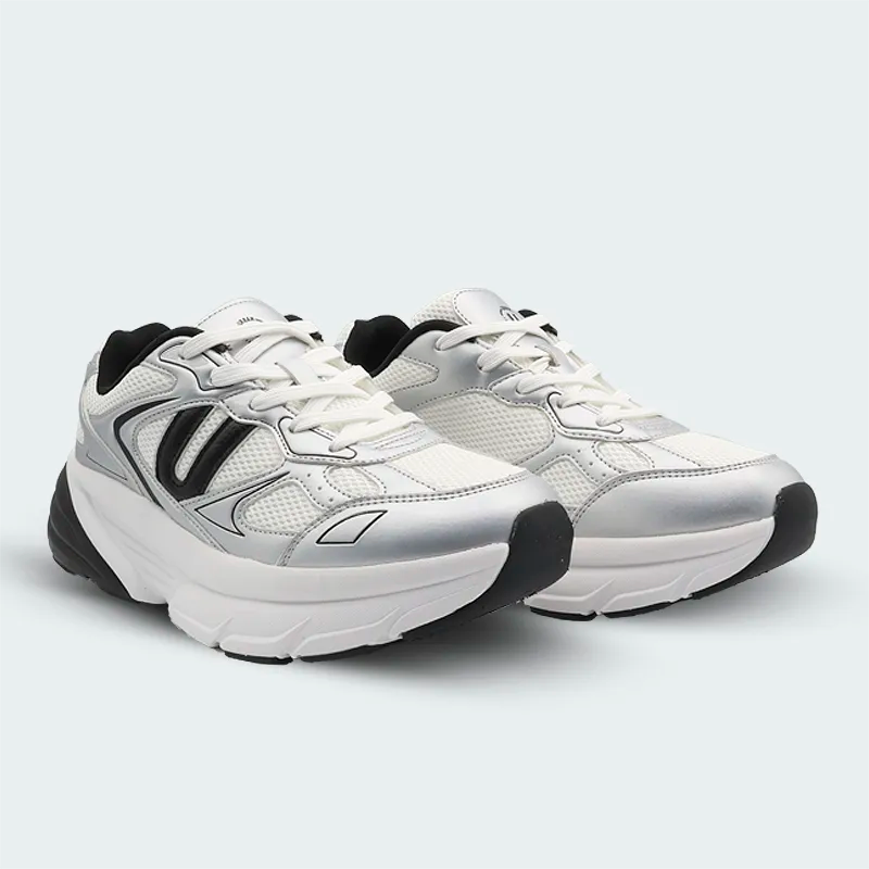 Tenis Urban Blanco  Negro Hombre