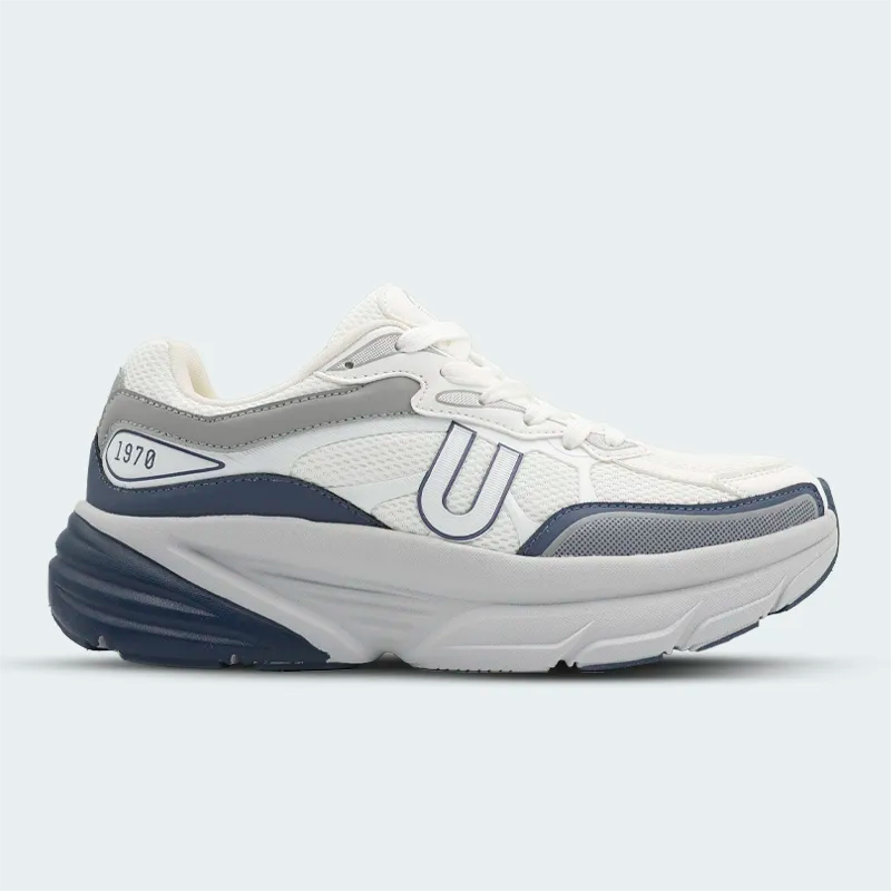 Tenis Urban Blanco Azul Hombre
