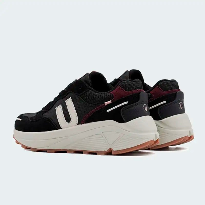 Tenis Urban Negro Negro Mujer