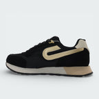 Tenis Urban Suede Trainer Negro Mujer