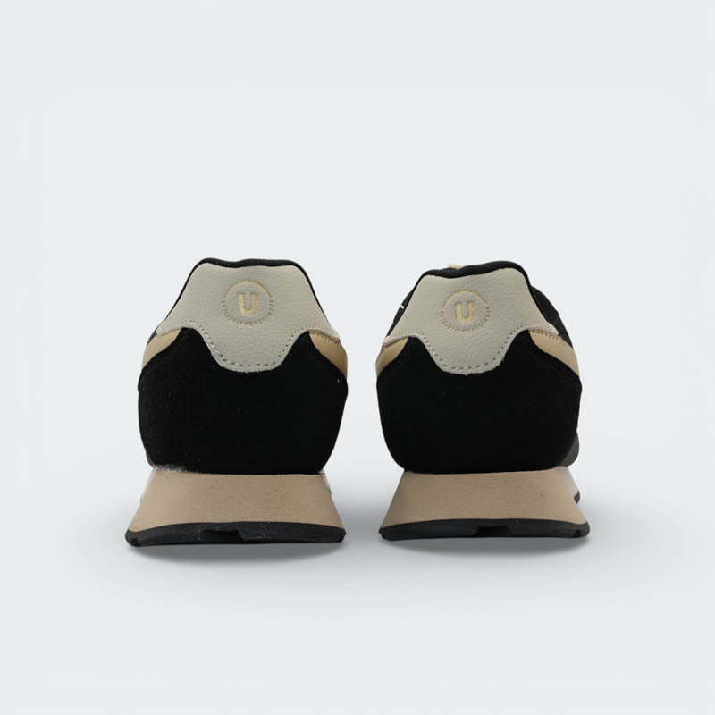Tenis Urban Suede Trainer Negro Mujer