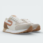 Tenis Urban Suede Trainer Beige Mujer
