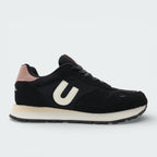 Tenis Urban Suede Negro Mujer