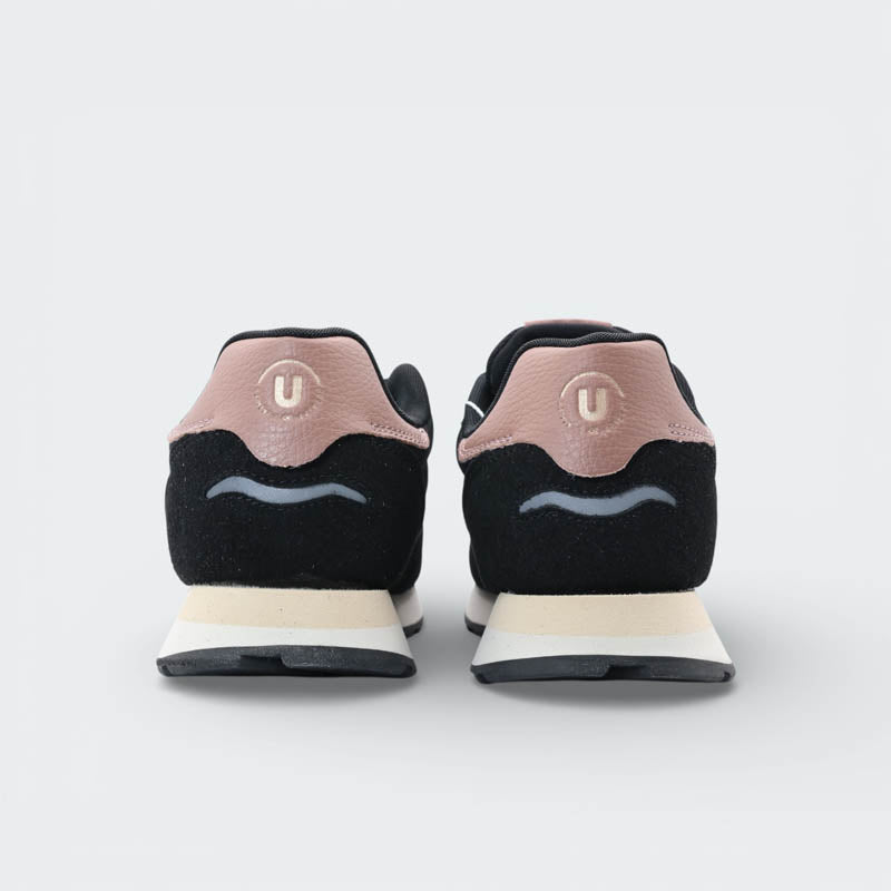 Tenis Urban Suede Negro Mujer