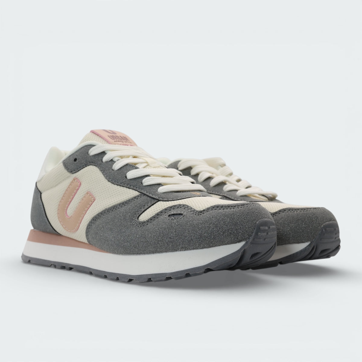 Tenis Urban Suede Gris Mujer