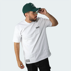T-Shirt Oversize Used Original Bussines Blanco Hombre