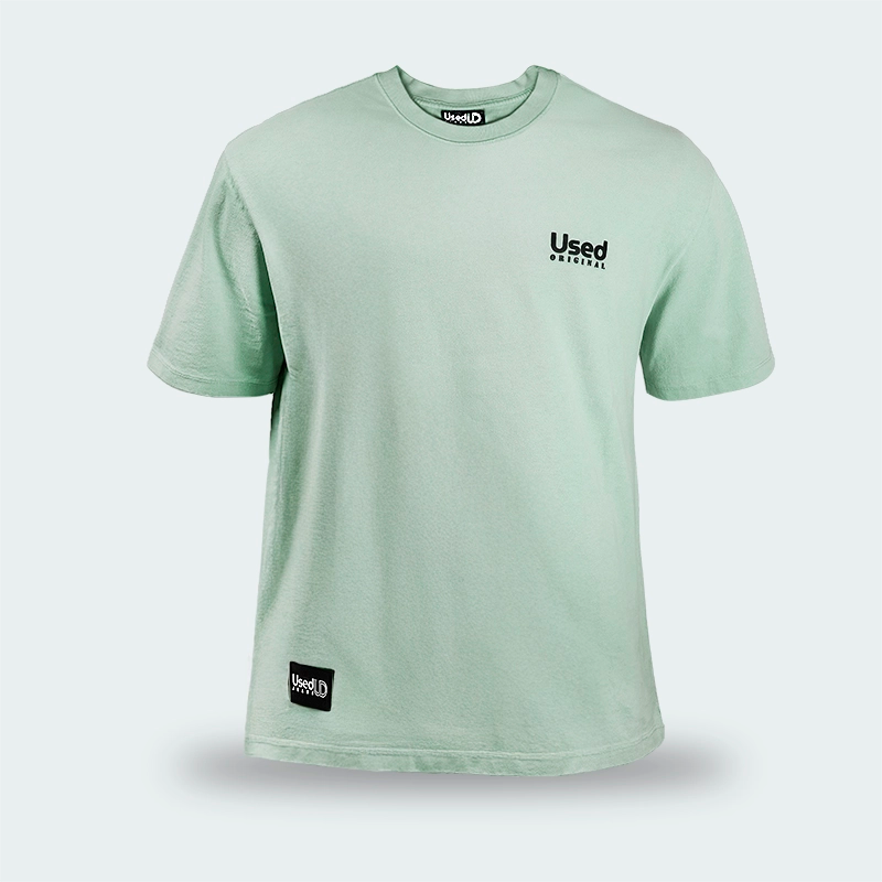 T-Shirt Oversize Used Original Bussines Verde Hombre