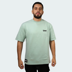 T-Shirt Oversize Used Original Bussines Verde Hombre