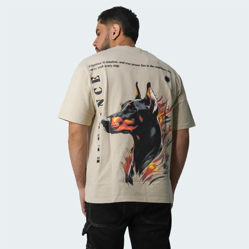 T-Shirt Oversize Used Original Elegance Arena Hombre