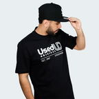 T-Shirt Used Original Classic Negro Hombre