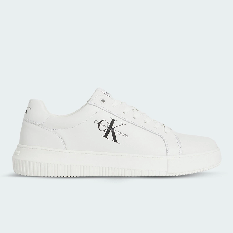 Tenis Calvin Klein Chunky Cupsole Laceup Blanco Hombre