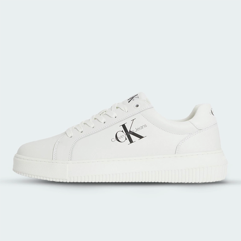 Tenis Calvin Klein Chunky Cupsole Laceup Blanco Hombre