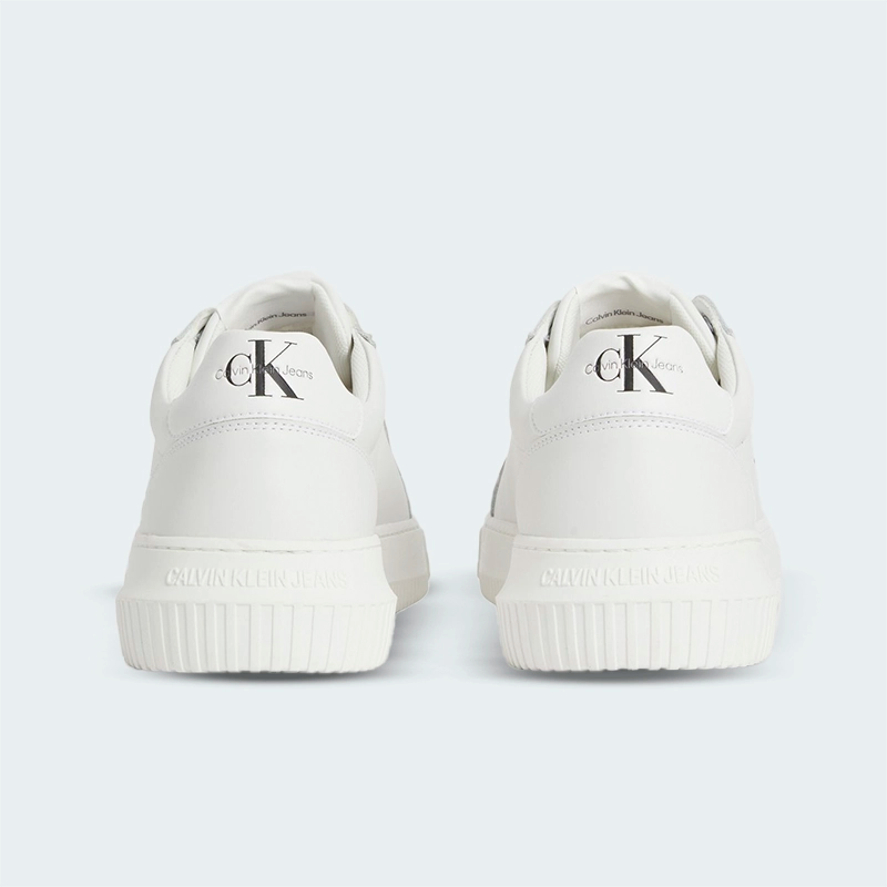Tenis Calvin Klein Chunky Cupsole Laceup Blanco Hombre
