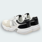 Tenis Calvin Klein Jeans Retro Blanco Hombre