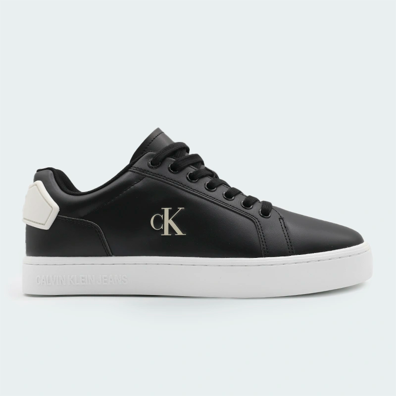 Tenis Calvin Klein Mesh Trainers Negro Hombre