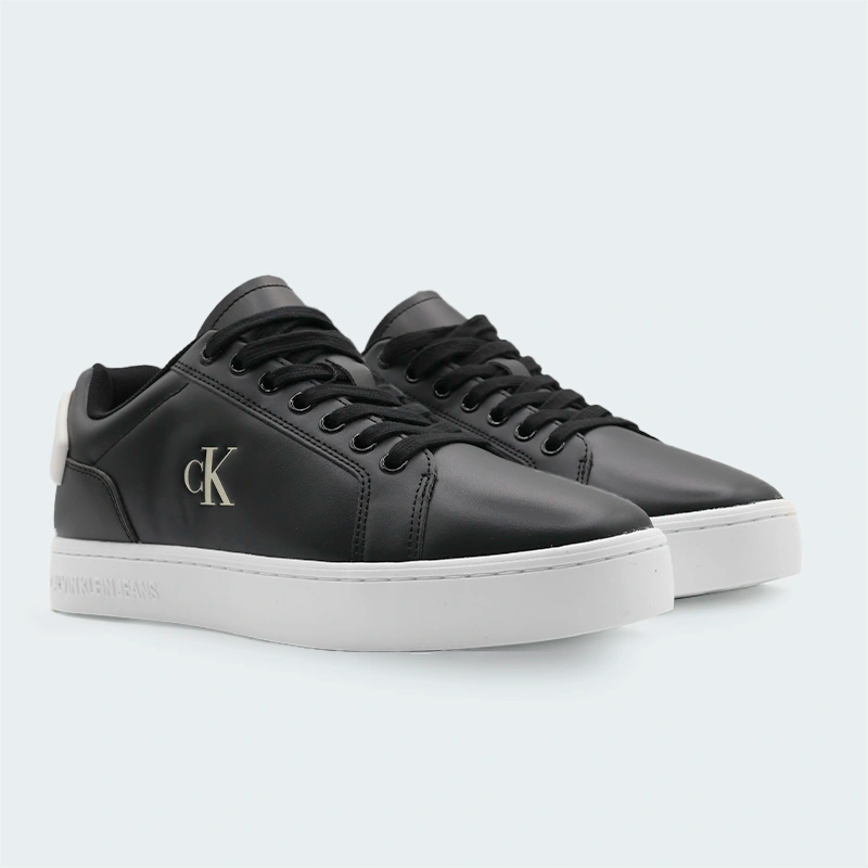 Tenis Calvin Klein Mesh Trainers Negro Hombre