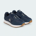 Tenis Calvin Klein Retro Runner Lace Up Azul Hombre
