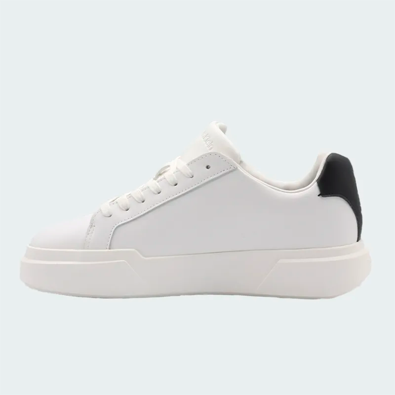 Tenis Calvin Klein Avenue Leather Blanco Hombre