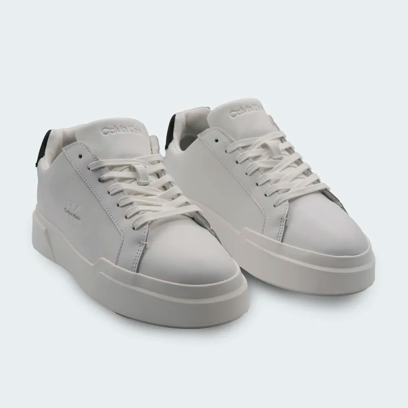 Tenis Calvin Klein Avenue Leather Blanco Hombre