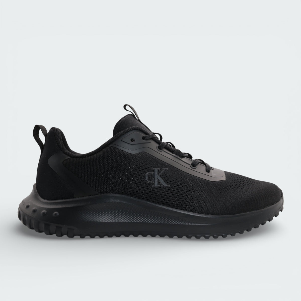 Tenis Calvin Klein EVA Runner Mix Mesh Negro Hombre