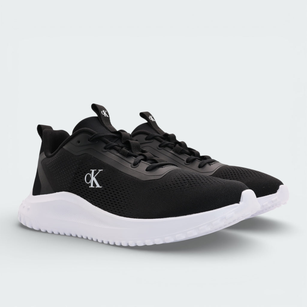 Tenis Calvin Klein EVA Runner Mix Mesh Negro Hombre