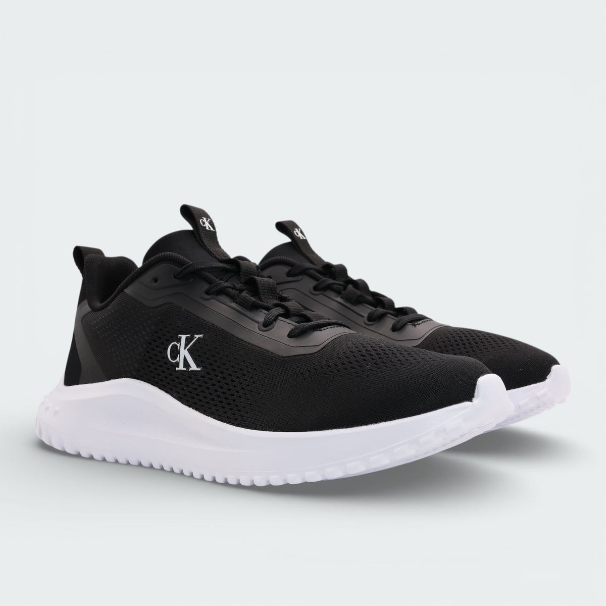 Tenis Calvin Klein EVA Runner Mix Mesh Negro Hombre