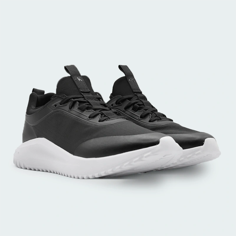 Tenis Calvin Klein Lace Up Round Negro Hombre
