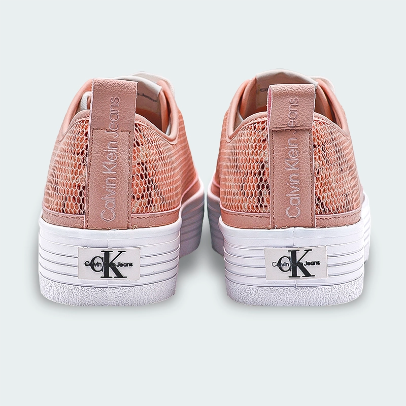 Tenis Calvin Klein Vulcanized Flatform Rosado Mujer