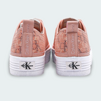 Tenis Calvin Klein Vulcanized Flatform Rosado Mujer