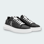 Tenis Calvin Klein Logo Negro Mujer