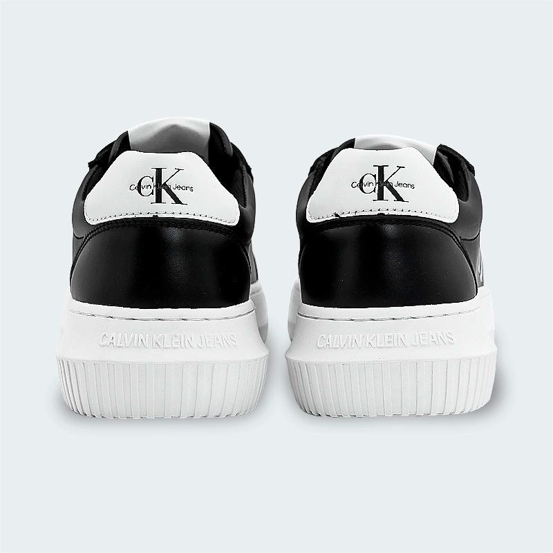 Tenis Calvin Klein Logo Negro Mujer