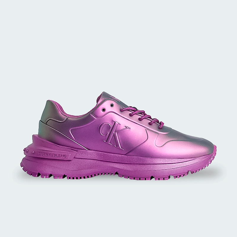 Tenis Calvin Klein Leather Chunky Trainers Mujer
