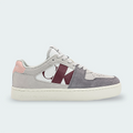 Tenis Calvin Klein Leather Sneaker Gris Mujer