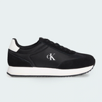 Tenis Calvin Klein Leather Trainers Negro Mujer