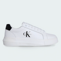 Tenis Calvin Klein Leather Trainers Blanco Mujer