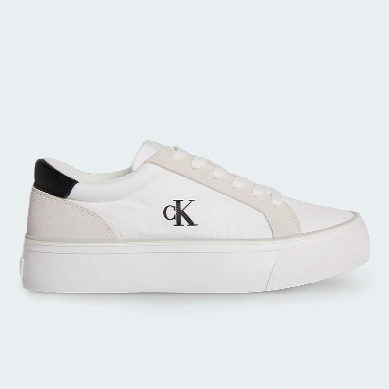 Tenis Calvin Klein Plataforma Blanco Mujer