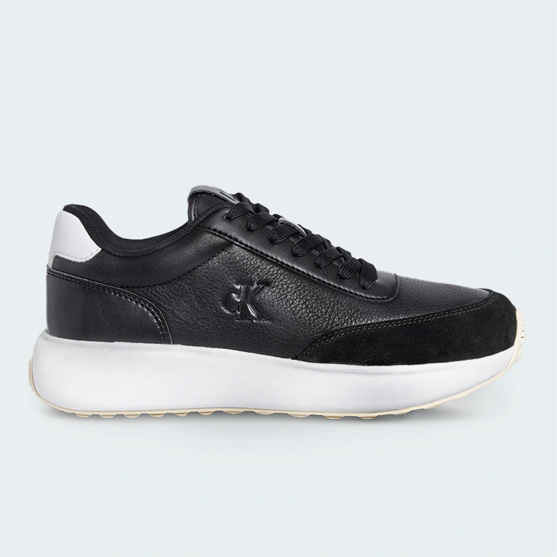 Tenis Calvin Klein Runner Trainers Negro Mujer