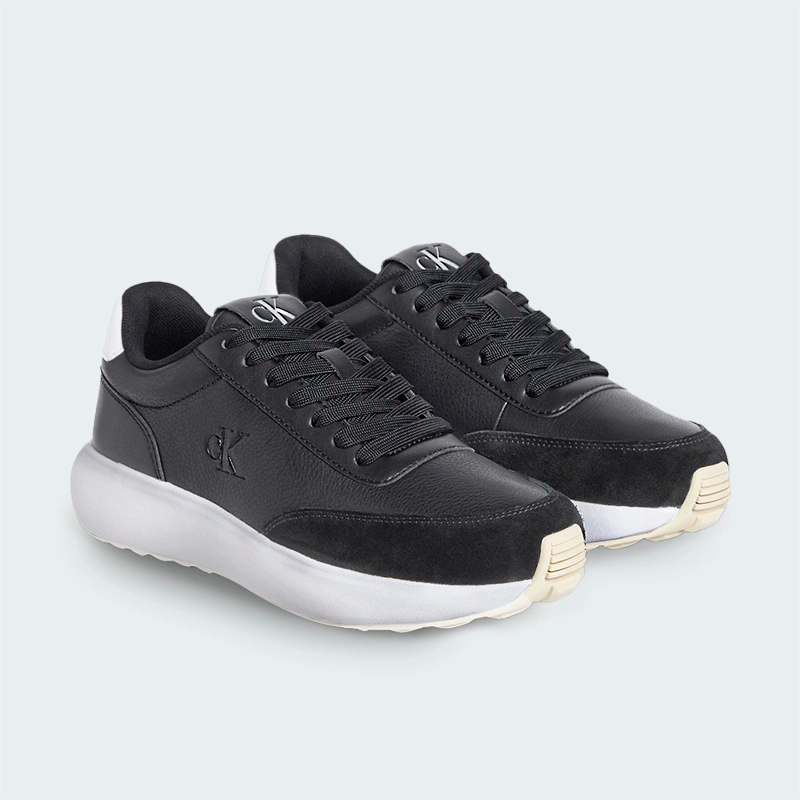 Tenis Calvin Klein Runner Trainers Negro Mujer