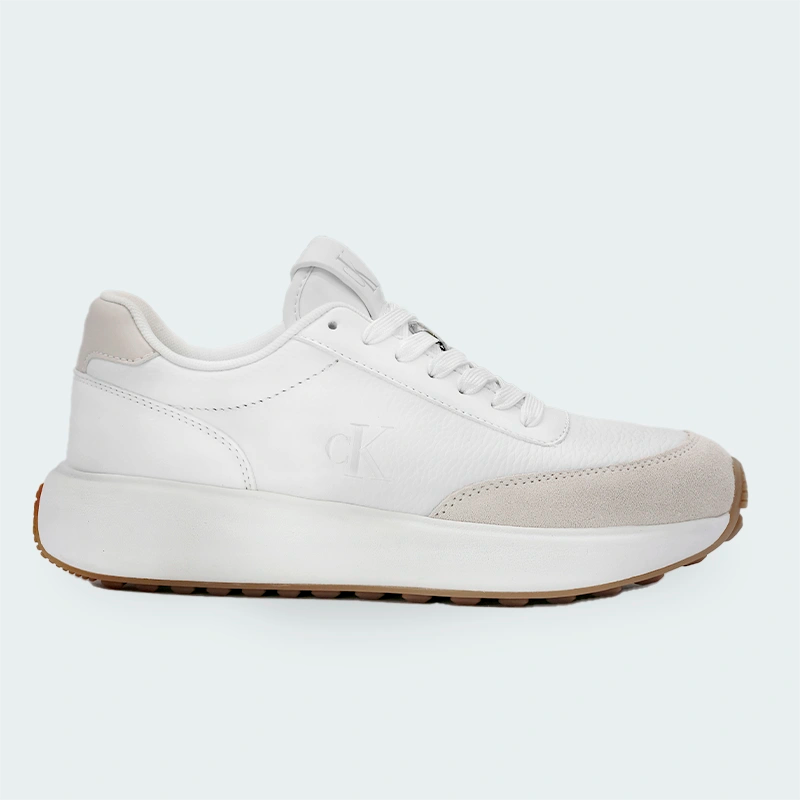 Tenis Calvin Klein Runner Trainers Blanco Mujer