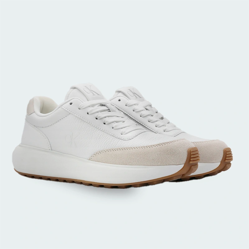 Tenis Calvin Klein Runner Trainers Blanco Mujer