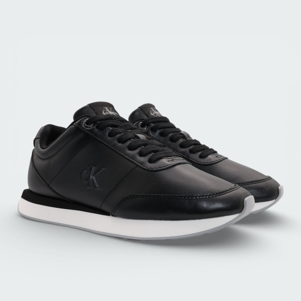 Tenis Calvin Klein Retro Runner Negro Mujer