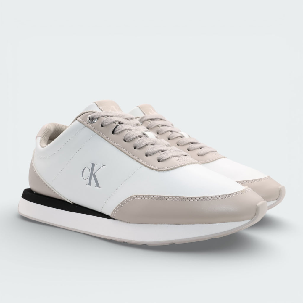 Tenis Calvin Klein Retro Runner Blanco Mujer