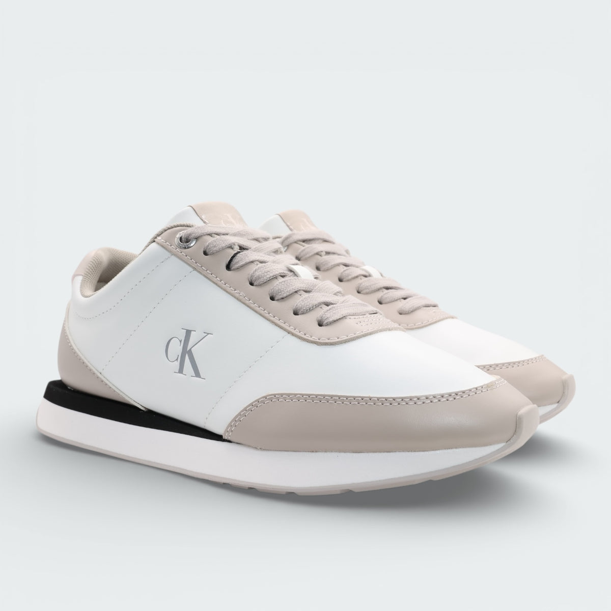 Tenis Calvin Klein Retro Runner Blanco Mujer