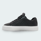 Tenis Calvin Klein Logo Monograma Negro Mujer