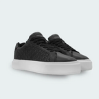 Tenis Calvin Klein Logo Monograma Negro Mujer