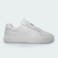 Tenis Calvin Klein Logo Monograma Blanco Mujer