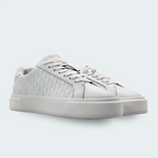 Tenis Calvin Klein Logo Monograma Blanco Mujer