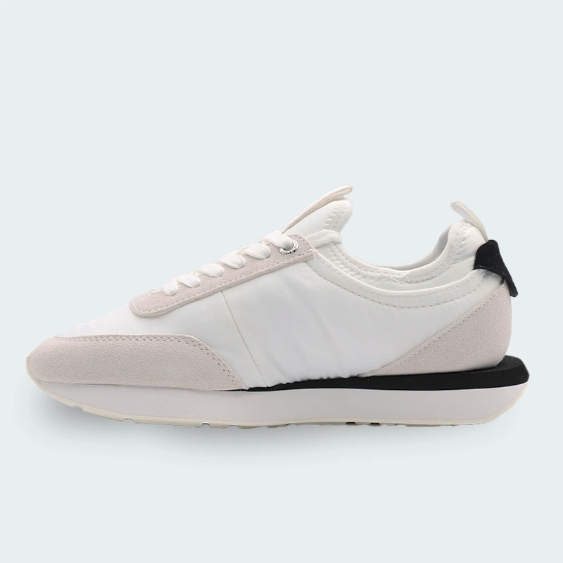 Tenis Calvin Klein Retro Runner Sock Blanco Mujer