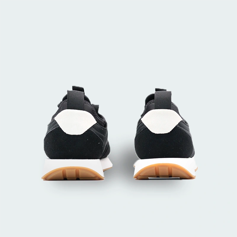 Tenis Calvin Klein Retro Runner Sock Negro Mujer